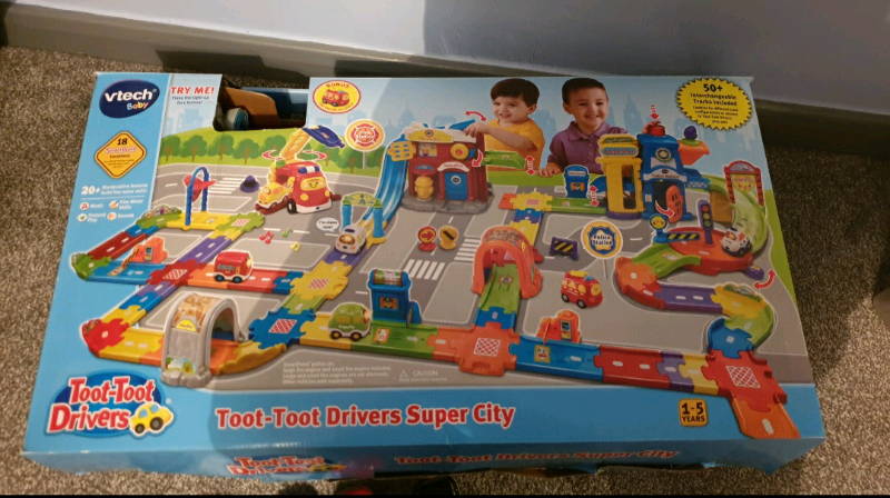 vtech toot toot drivers super city